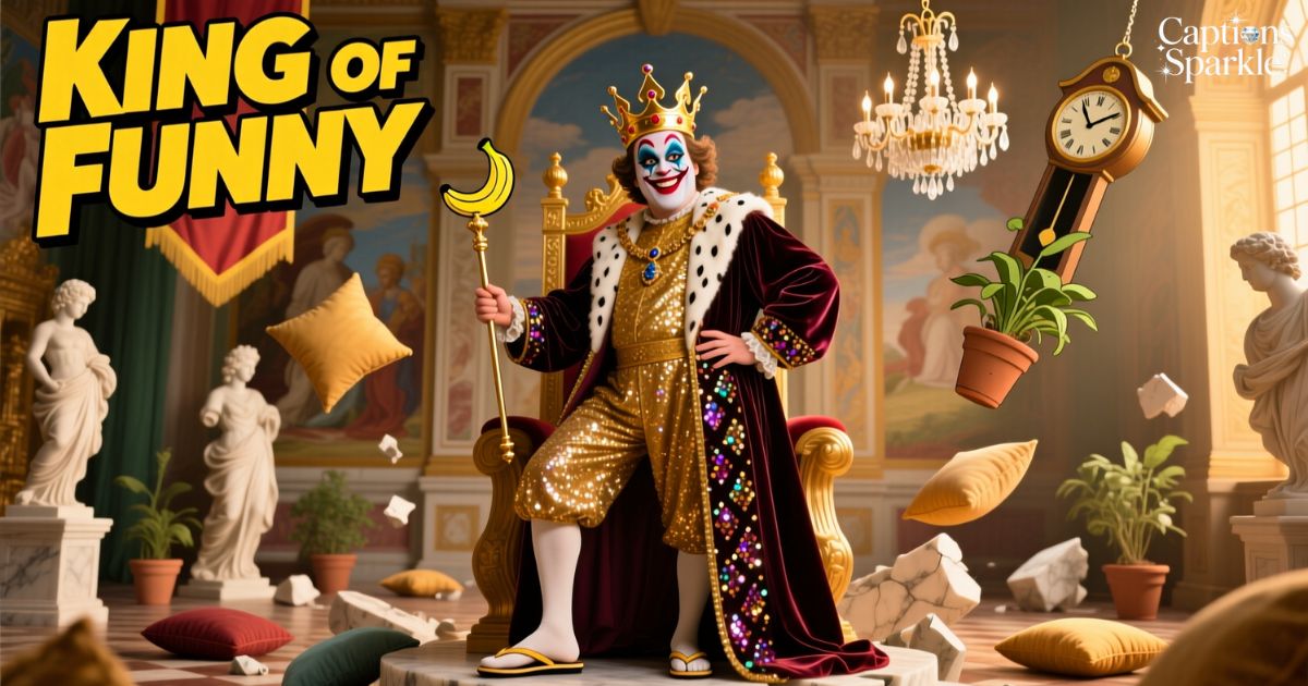 Funny King Attitude Captions