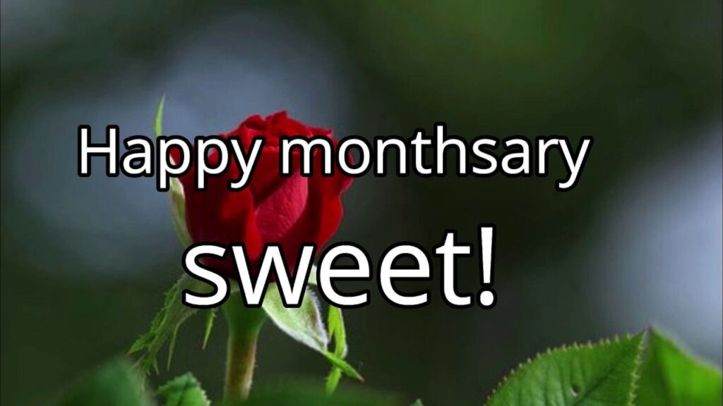 Monthsary Captions for Girlfriend