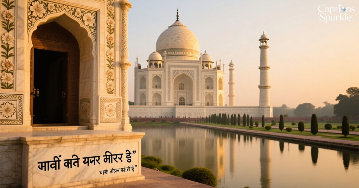 Quotes On Taj Mahal in Hindi