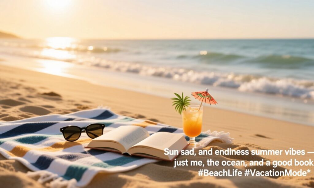 Short Beach Vacation Captions For Instagram
