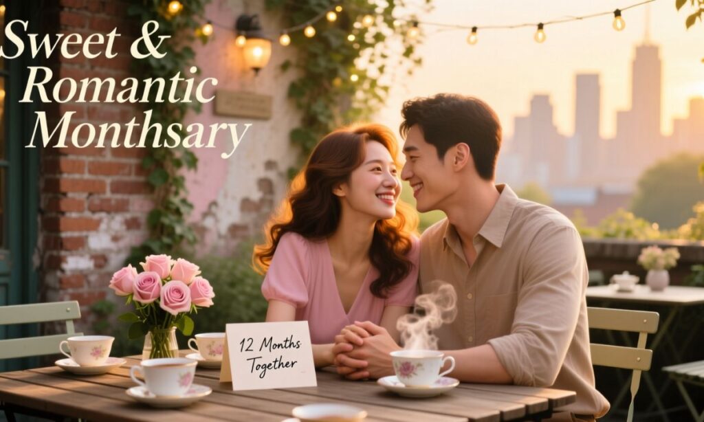 Sweet and Romantic Monthsary Captions