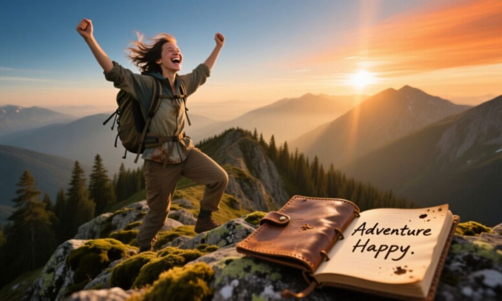 Adventure Happy Captions
