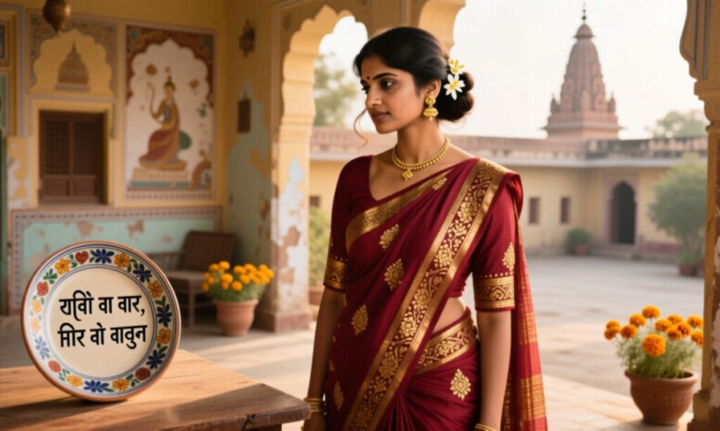 Best Saree Captions For Instagram in Hindi