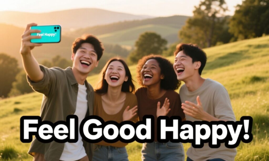 Feel Good Happy Captions