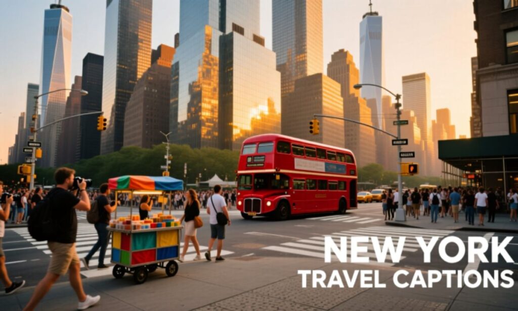 New York Travel Captions