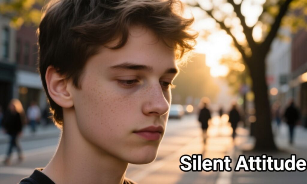 Silent Attitude Captions For Instagram