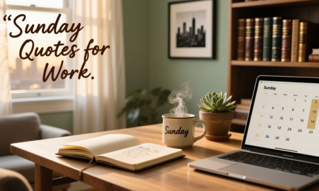 Sunday Quotes for Work