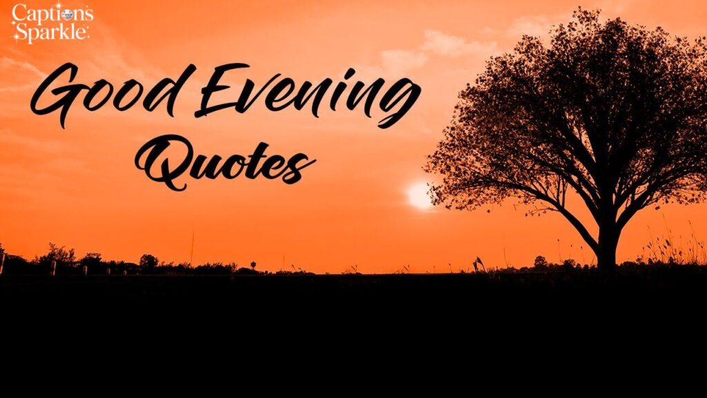 African American Good Evening Quotes