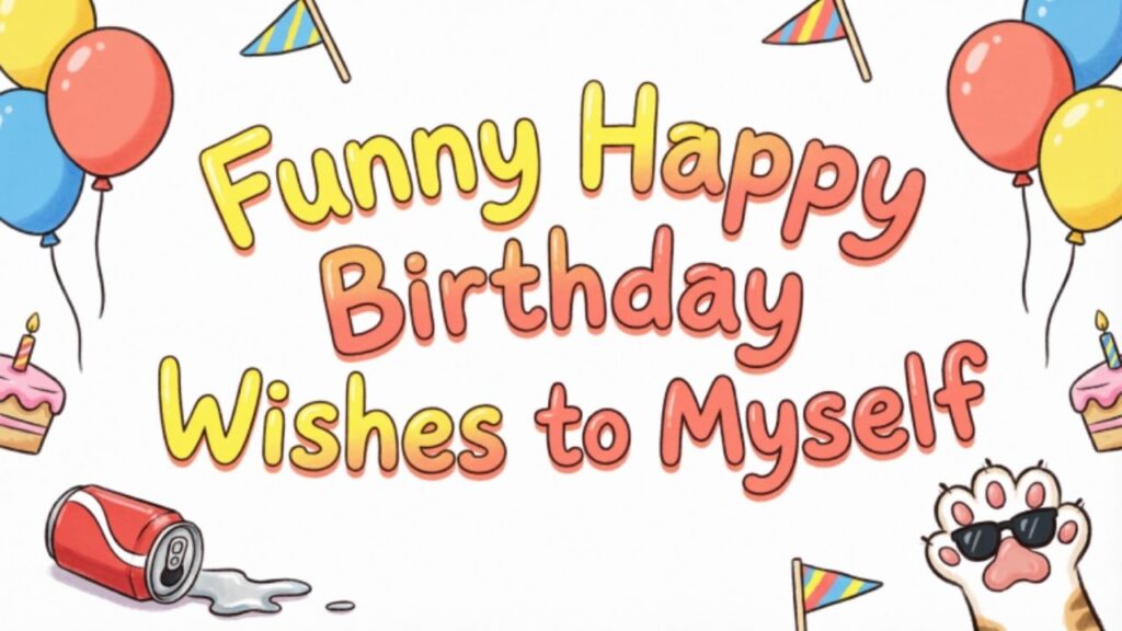 Funny Happy Birthday Wishes to Myself