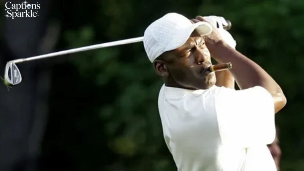 How much does Michael Jordan play golf?