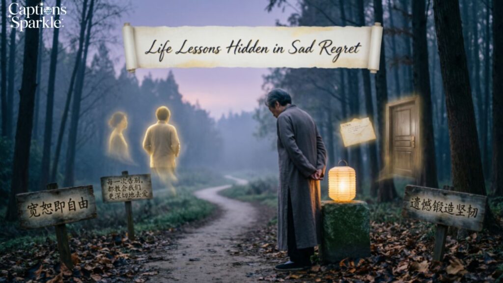 Life Lessons Hidden in Sad Regret Quotes