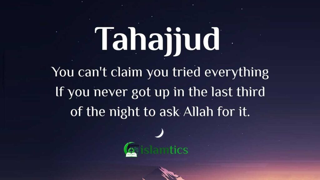 Powerful Tahajjud Quotes About Night Prayer