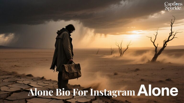 Alone Bio For Instagram