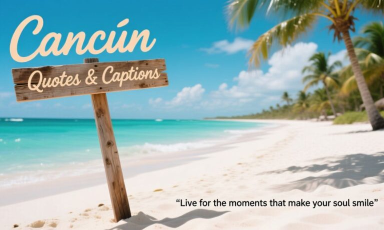 Cancun Quotes & Captions