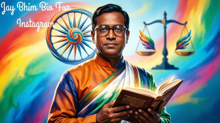 Jay Bhim Bio For Instagram