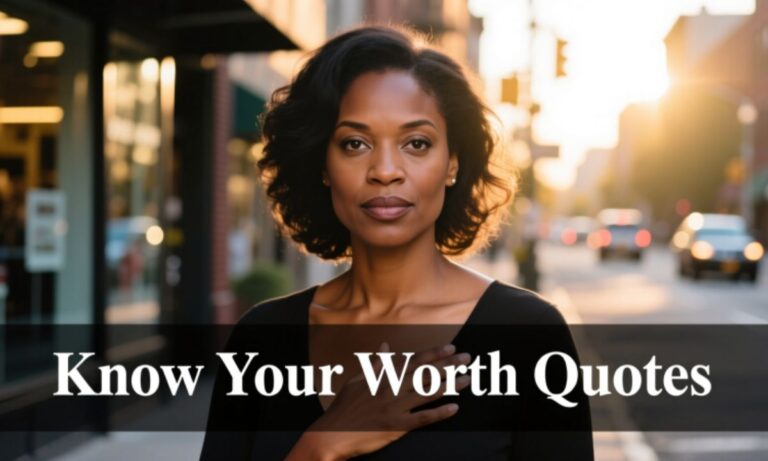 Know Your Worth Quotes