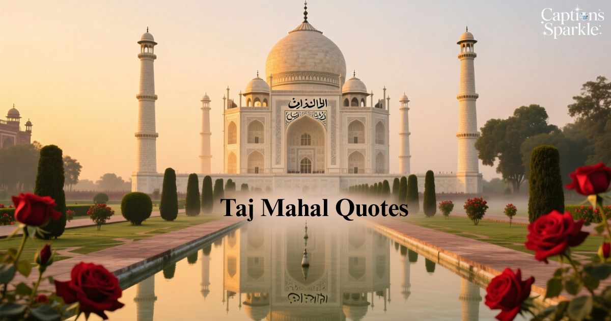 Taj Mahal Quotes