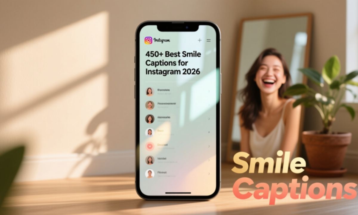 Best Smile Captions for Instagram