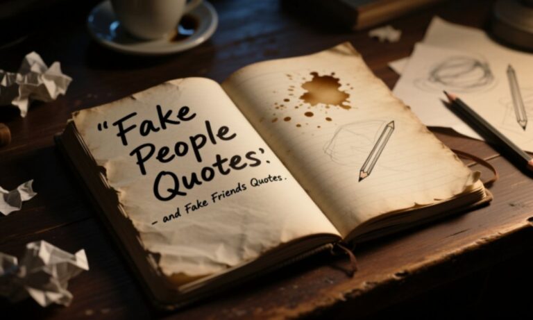 Fake People Quotes