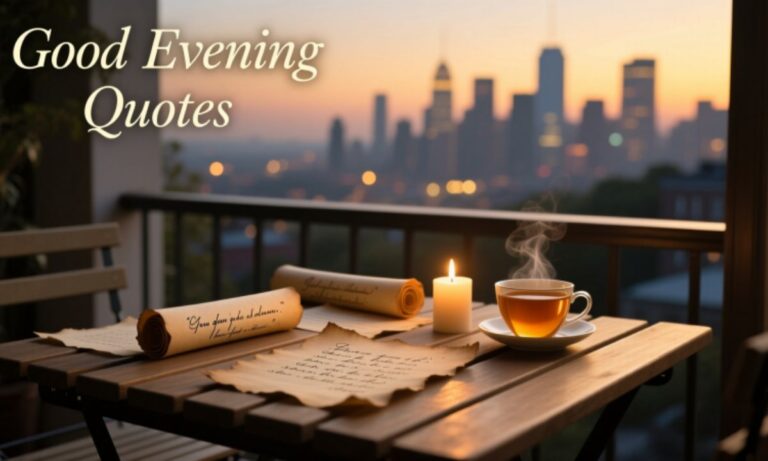 Good Evening Quotes