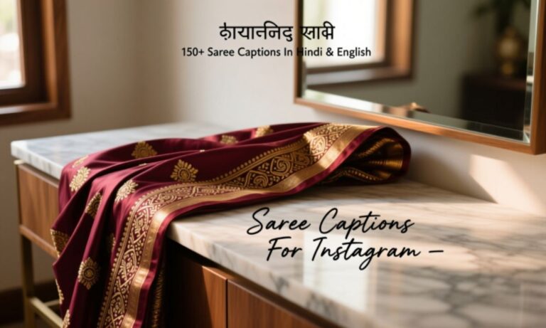 saree-captions-for-instagram-in-hindi-and-english