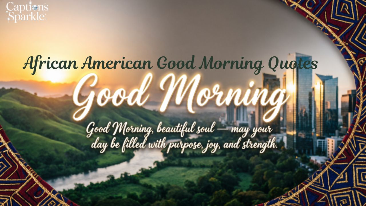 African American Good Morning Quotes