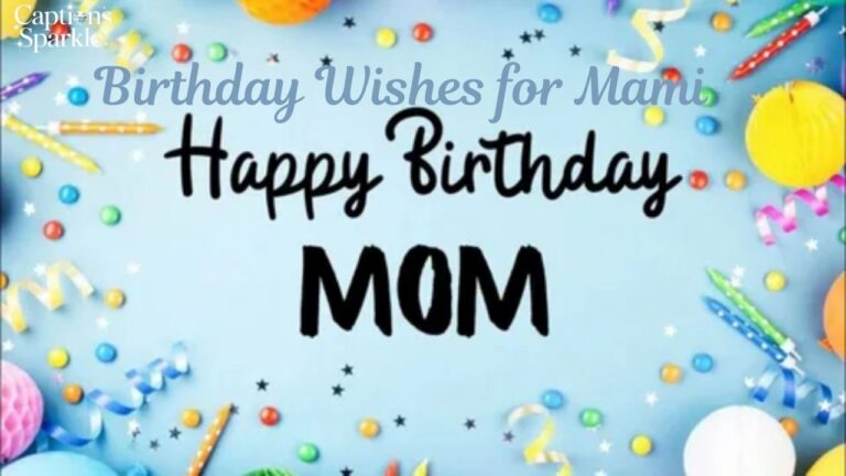 Birthday Wishes for Mami