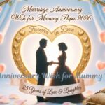 Marriage Anniversary Wish for Mummy Papa 2026
