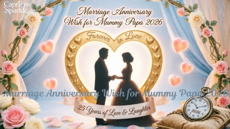 Marriage Anniversary Wish for Mummy Papa 2026