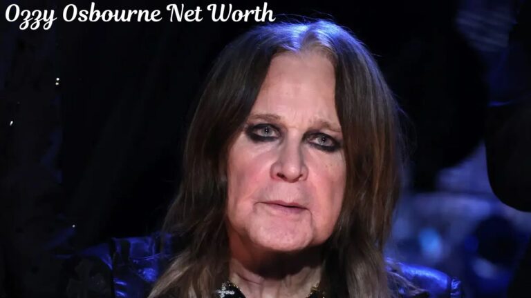 Ozzy Osbourne Net Worth