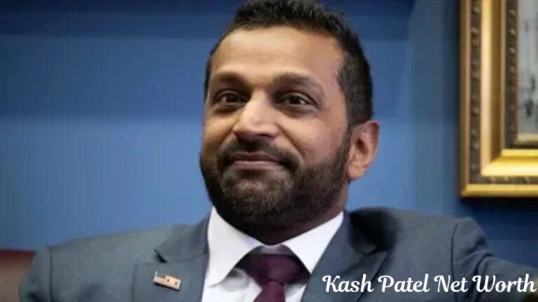 Kash Patel Net Worth